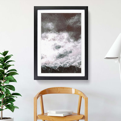 Cloudy Mountain - Picture Frame Painting