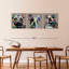 Bulldogs on Canvas, reproduction de 3 pièces-609364376