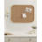 Rounded Rectangle Rattan Pinboard