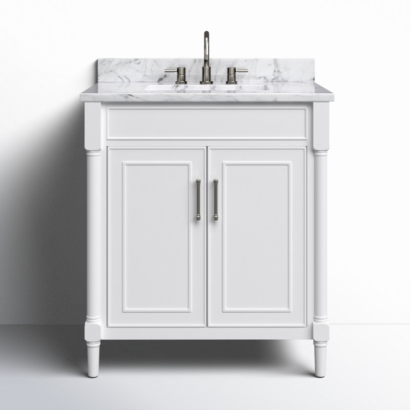 Bristol 31'' W Single Vanity, White