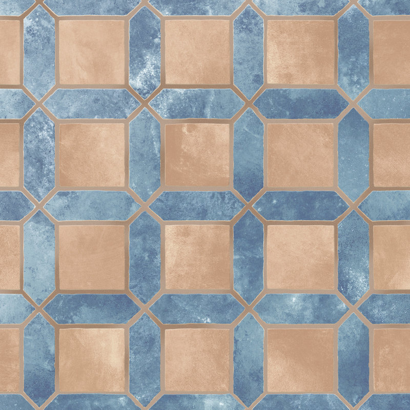 Picket Arenta 14-5/8 In. X 22-1/2 In. Porcelain Floor And Wall Tile, Tan/White