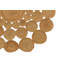Round Roberta Solid Colour Hand Woven 120cm X 120cm Area Rug