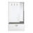 Buck II White High Gloss Finish Hall Tree-255362733