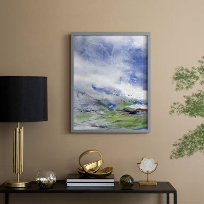 Spring Air I Framed Print - Solid Wood