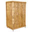 Mershon 75cm H x 51cm W Brass Step Bookcase