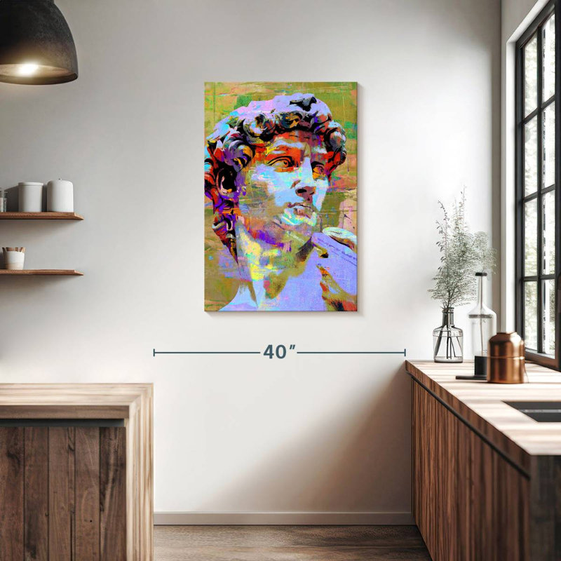 Leisha Michelangelo David I, H 36 po x l 24 po