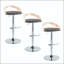 Tabouret de bar réglable avec pivot - ensemble de 3-134673010-134673012