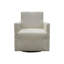 Kenya Upholstered Swivel Club Chair-1945209260