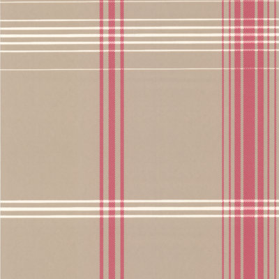 Papier peint embossé à motif écossais 33 'x 20,5 "Accents Oskar