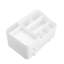 Small White Makeup Desktop Organizer