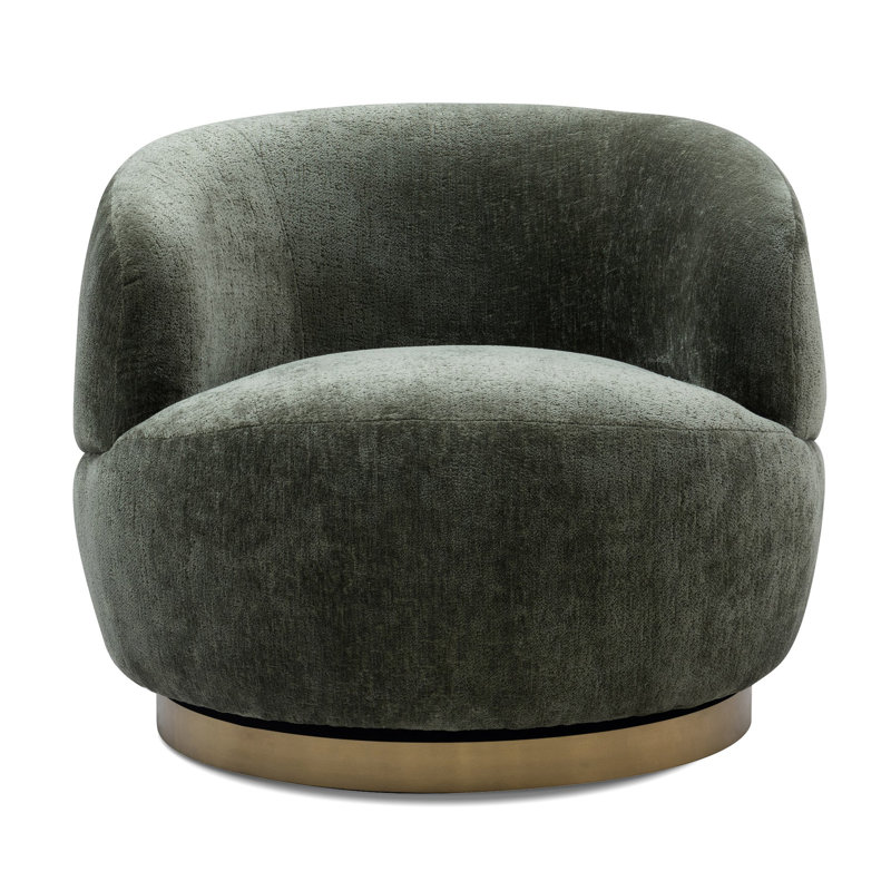 Chaise d'appoint Jungle Bird en chenille martelée