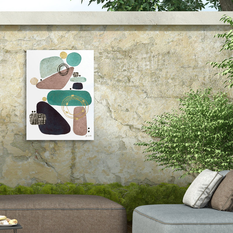 Toile d'extérieur Jocelyn Benford, H 14 po x l 19 po
