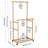 Breeza 31.5'' Solid Wood Rolling Clothing Rack