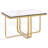 Almodovar Glass Top Coffee Table