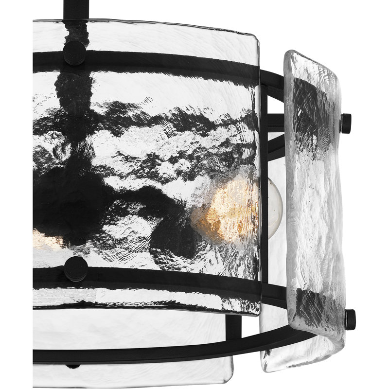 Agatino Glass Semi Flush Mount