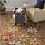 Tapis floral en laine crocheté à la main Emrick-22210684