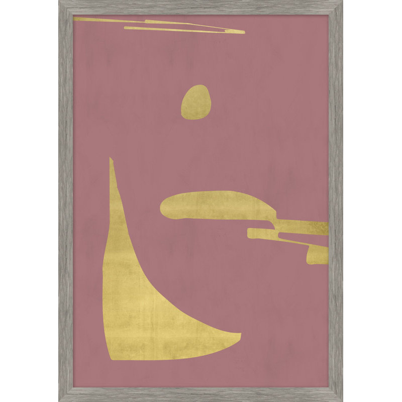 Blush Gilt Composition 4 Print by Thom Filicia