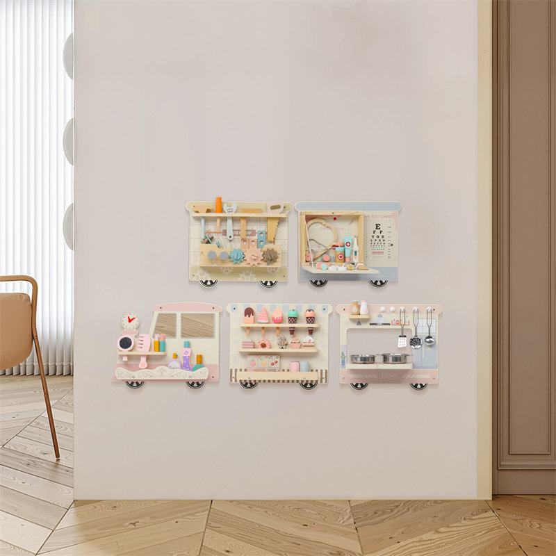 Panneaux de jeu mural 10-en-1 Sensory Jouets