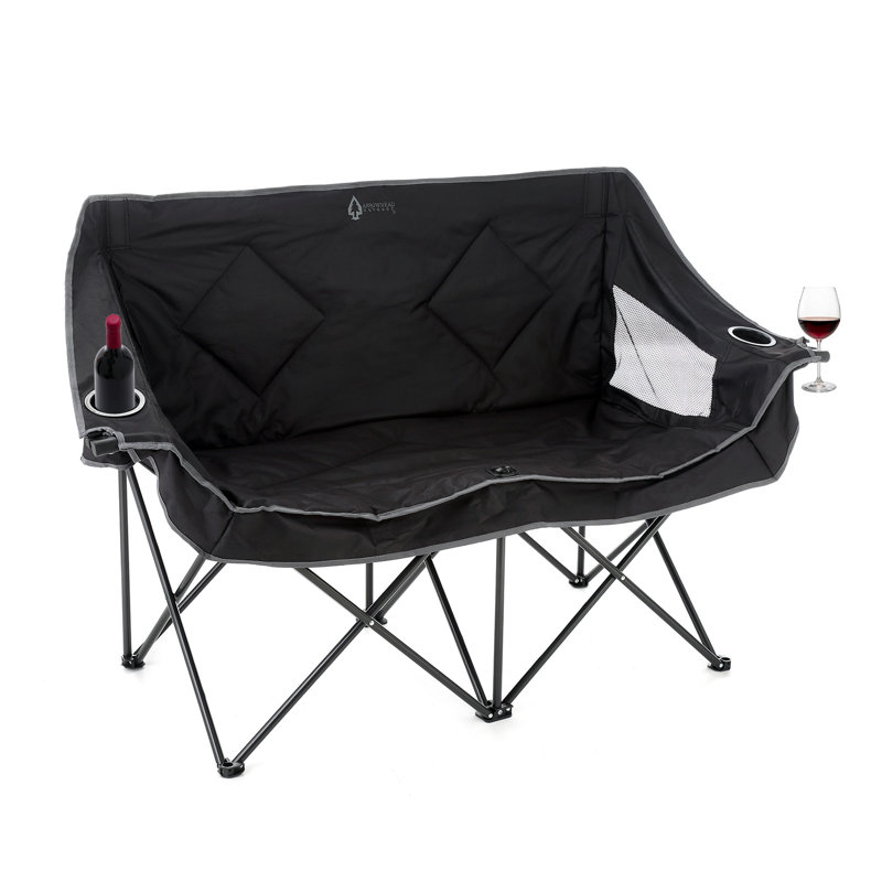 Folding Camping Chair, Black