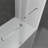 72'' W 76'' H Frameless Rectangle Reversible Shower Stall-61571069