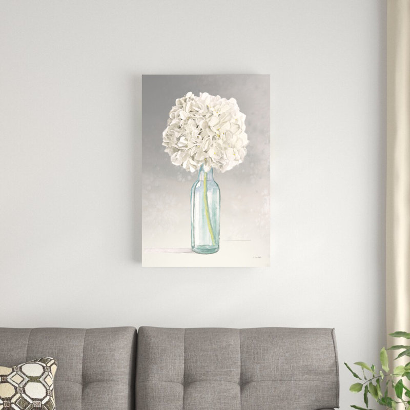 "Tranquil Blossoms II" par James Wiens - reproduction d'art sur toile tendue, H 30 po x l 20 po