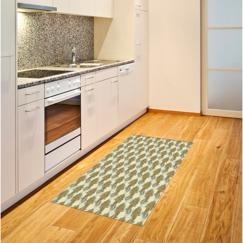 Tapis décoratif bohémien, Rectangle 2 pi 7 po x 5 pi