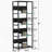 4-Tier Glass Display Shelf With RGB Lights, LED Lighted Curio Cabinet, Adjustable Storage And Hooks For Versatile Use