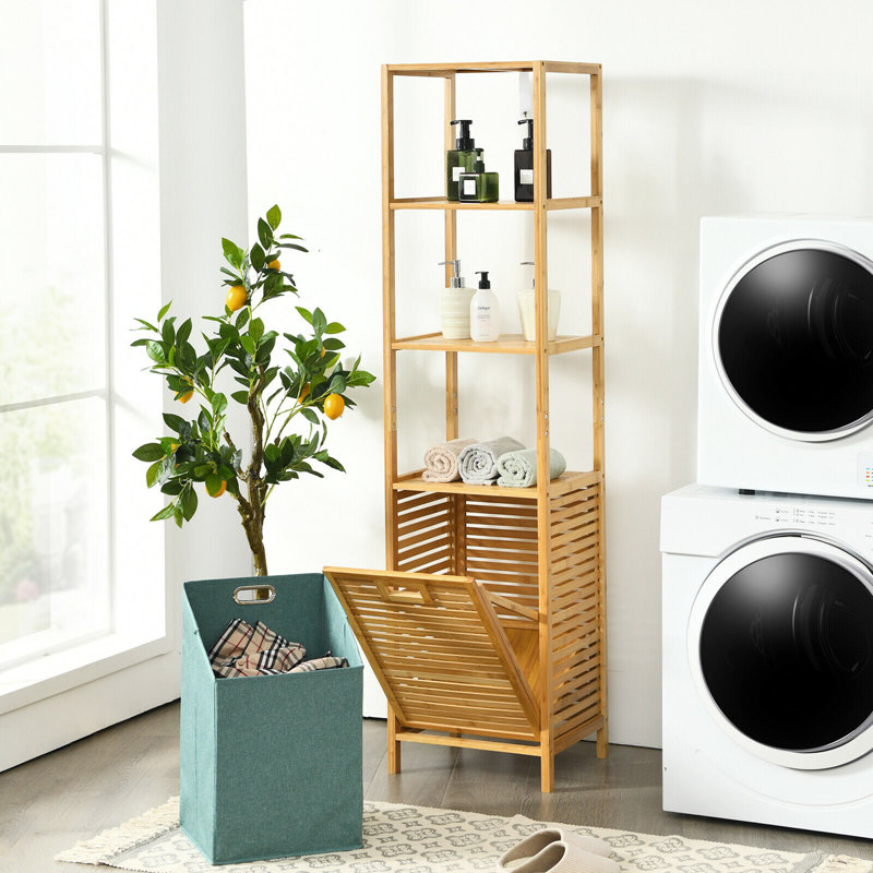 Pungoteague Solid Wood Bathroom Cabinet