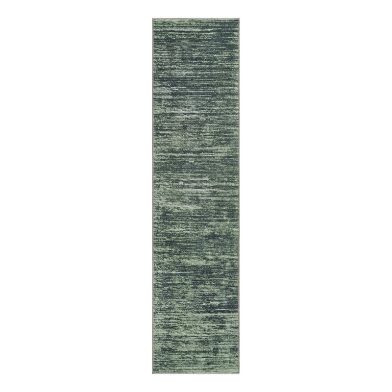 Tapis Montauk - vert, Tapis de couloir 2 pi x 8 pi