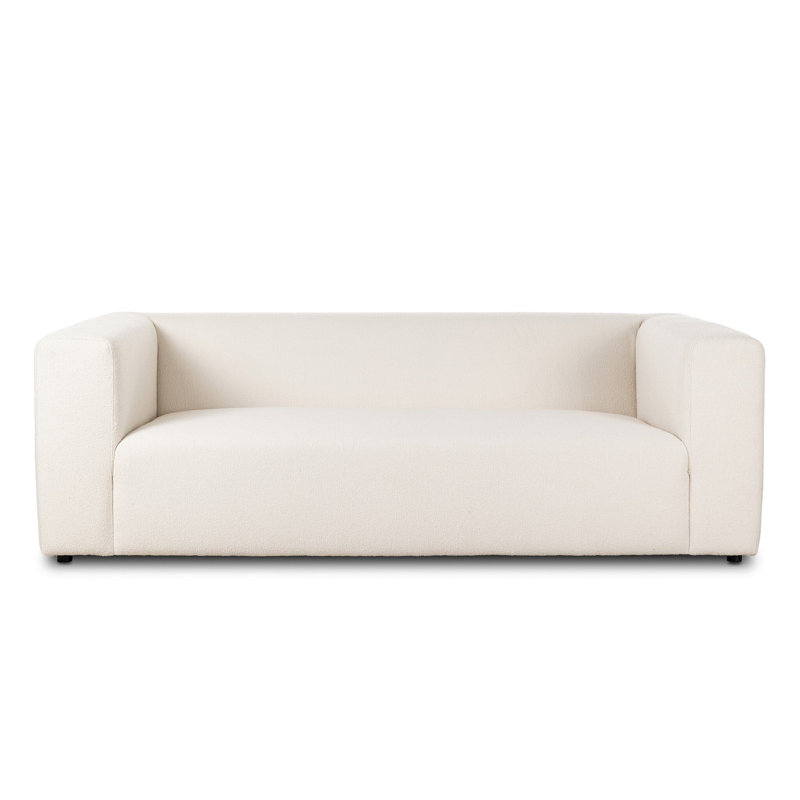 Lawndale Sofa-89"-Napa Sandstone, Fayette Cloud