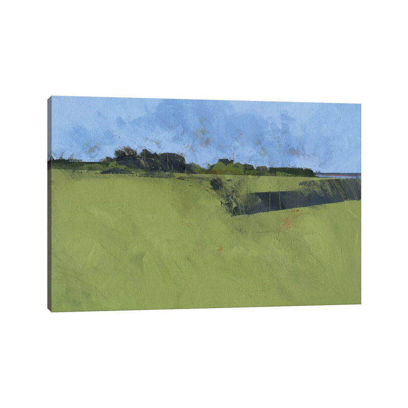 Riverfront Trees by Paul Bailey - Wrapped Canvas Painting, 20.32 cm H x 30.48 cm W