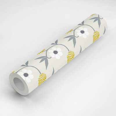Panneau de papier peint adhésif kimono L 10 pi x l 25 po