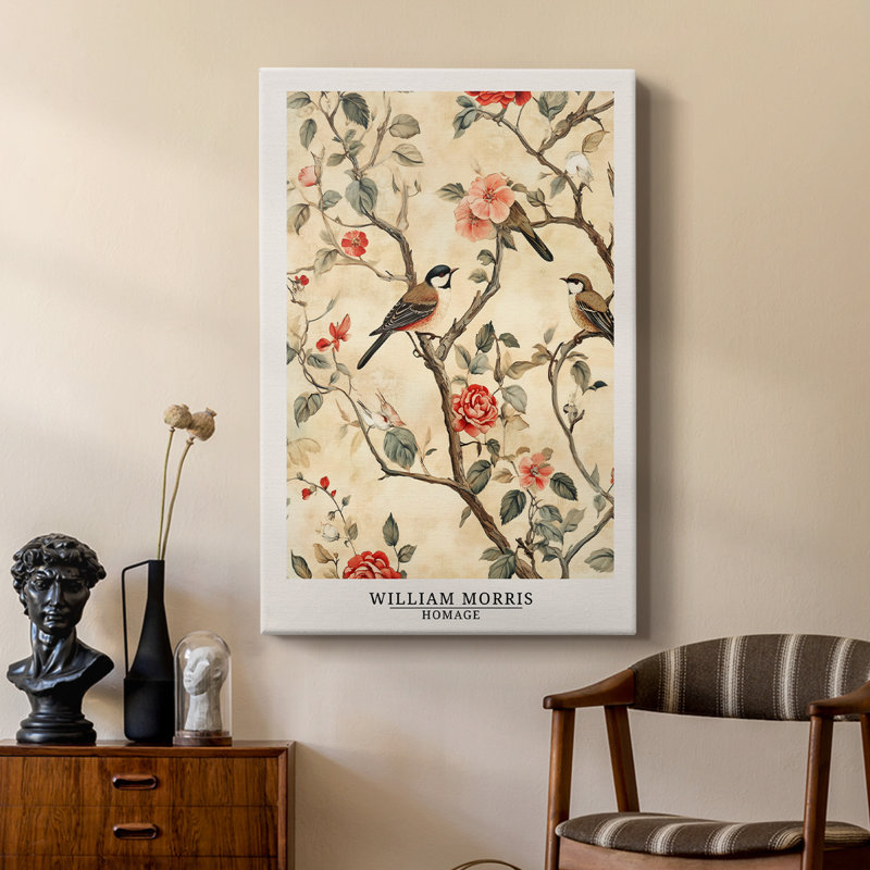 Wm Morris Series LV - Cavas de galerie sur mesure, H 60 po x l 40 po