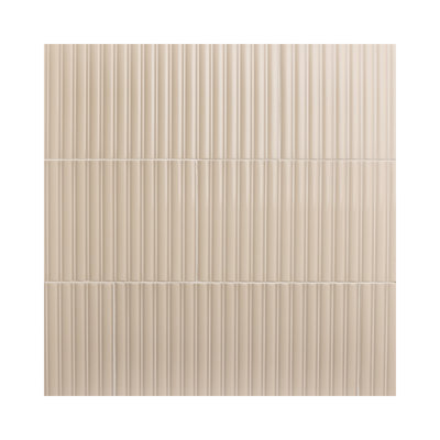 Daltile Luminique 12 x 24 Glazed Ceramic Fluted Wall Tile (8 PC Per Carton) (15.56 SQFT Per Carton)