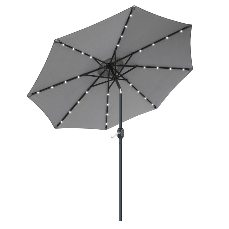 270cm Market Parasol, Grey
