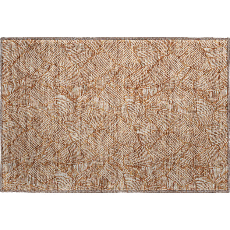Premium Machine Washable Prisco Paprika Rug
