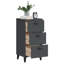 Angelice 40cm W Plastic Bedside Table-217073560