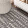 Ziri Moroccan Geometric Gray/Cream Rug