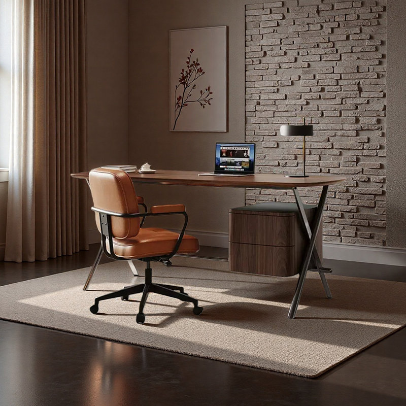 Ensemble de bureau, H 29,53 po x l 55,12 po x P 27,56 po