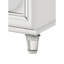 Commode finition perle blanche