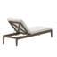 Chaise longue d'extérieur en teck Northlake