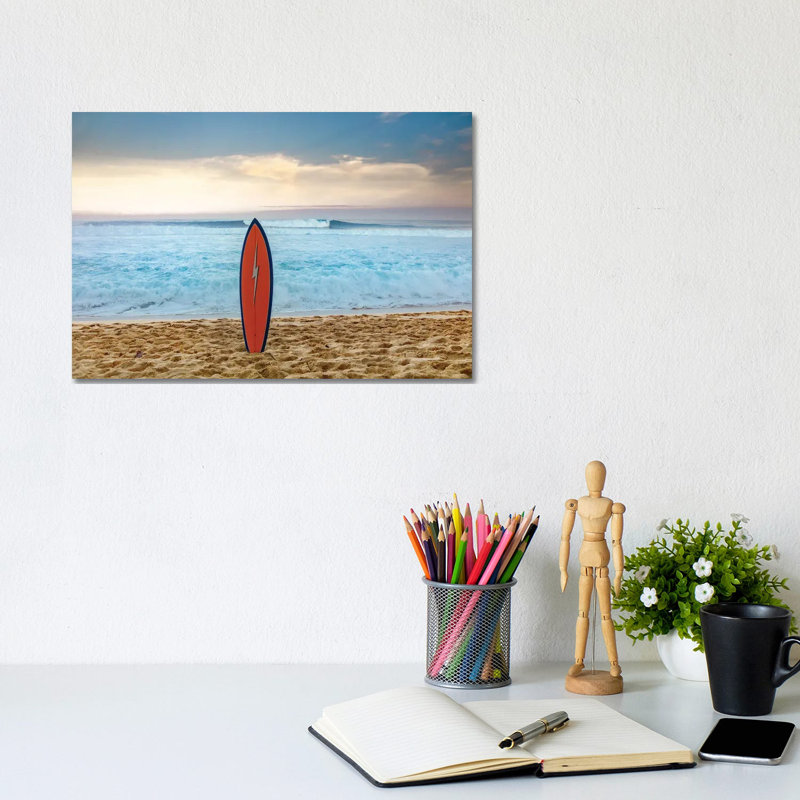 Lightning Bolt Sunrise II by Sean Davey - Wrapped Canvas Gallery-Wrapped Canvas Giclée, 20.32 cm H x 30.48 cm W