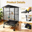 84cm Stainless Steel Flight Cage
