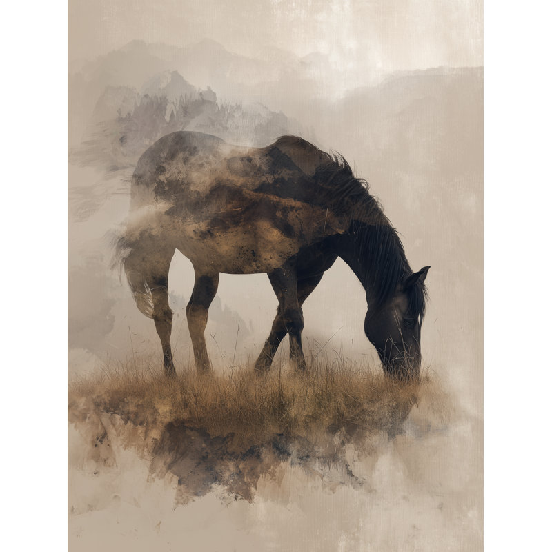 In the Dust of Morning, 40" H x 53" W