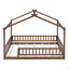 Structure de lit double en bois pleine grandeur avec clôture-124917447-124917444