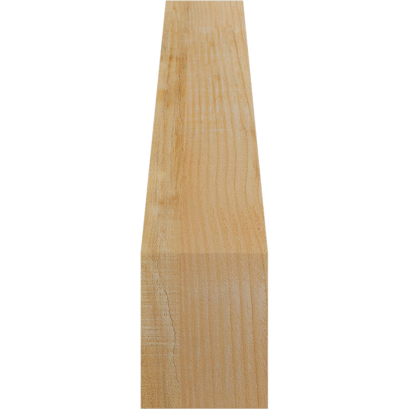 Attelle de genou Funston, Sapin de Douglas, Brute, H 24 po x l 6 po x P 18 po