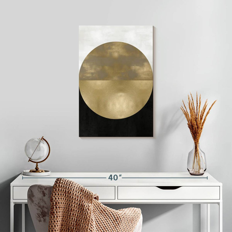 Avery Gold Sphere, 24" H x 16" W