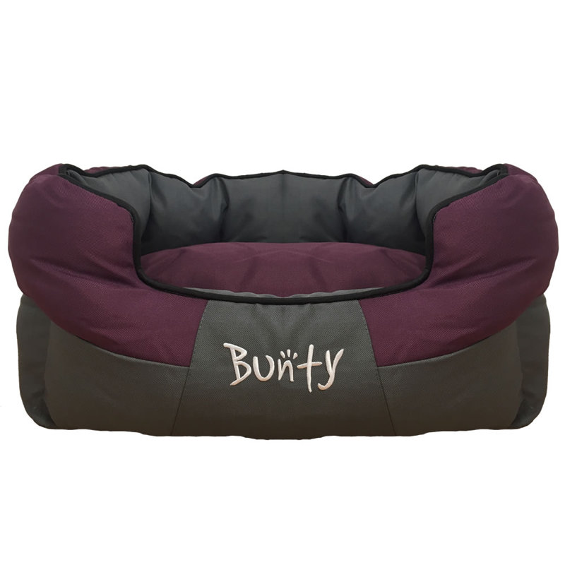 Levesque Polyester Pet Bed, 25cm H x 50cm W x 40cm D, Purple