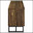 Chase Rustic Oak 2-Door TV console