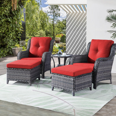 Carolina 2 - Person Outdoor Seating Group with Cushions